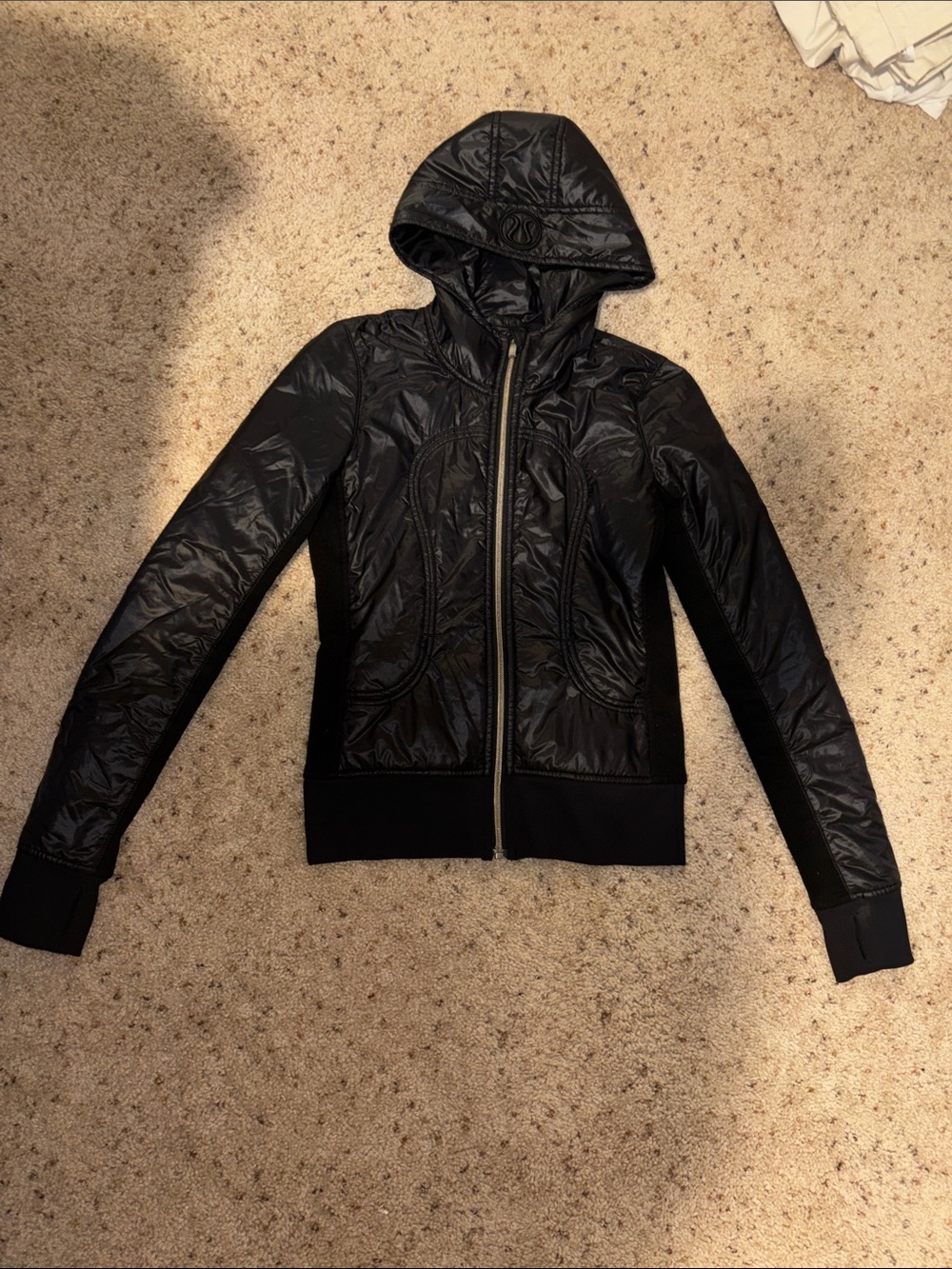 Lululemon Athletica Black Uba Hoodie Size 4